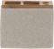  SEALSKIN GRACE POLYRESIN BAMBOO   6X12.3X10.2CM