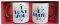 ΚΟΥΠΕΣ NATURAL LIFE ΚΕΡΑΜΙΚH ΛΕΥΚΟ ILOVEYOU MUGS064 2ΤΜΧ 320ML