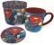 ΚΟΥΠΑ PYRAMID INTERNATIONAL SUPERMAN - MY SUPERHERO  ΚΕΡΑΜΙΚΗ ΜΠΛΕ 370ML ΣΕΤ ΔΩΡΟΥ 2ΤΜΧ