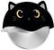  I-TOTAL XL2789 PIZZA BLACK CAT (10CM)