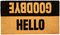 ΠΑΤAΚΙ ΕΙΣOΔΟΥ I-TOTAL XL1953 HELLO GOODBYE (70X40CM) ΠΑΤAΚΙ ΕΙΣOΔΟΥ I-TOTAL XL1953 HELLO GOODBYE (70X40CM)