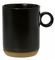  CRYSPO TRIO CORK MUG BLACK PORCELAIN ...