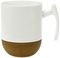  CRYSPO TRIO CORK MUG WHITE PORCELAIN ...