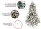 /  CHRISTMAS COLLECTION FROSTED ALPINE PE&PVC XE (210CM)