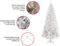 /  CHRISTMAS COLLECTION ALASKA  PVC (180CM)