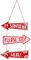   CHRISTMAS COLLECTION SANTA PLEASE STOP HERE (20CM)