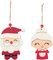   CHRISTMAS COLLECTION MR & MRS SANTA (10CM)