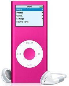 APPLE IPOD NANO 2.GEN 4GB PINK APPLE IPOD NANO 2.GEN 4GB PINK