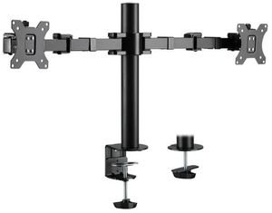 LOGILINK BP0106 DUAL MONITOR MOUNT STAND ADJUSTABLE ARM 17-32\ LOGILINK BP0106 DUAL MONITOR MOUNT STAND ADJUSTABLE ARM 17-32\