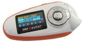 INNOVATOR MP3 PLAYER 1GB OLED FM RADIO CLIP