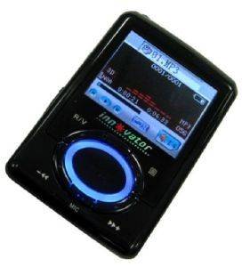 INNOVATOR MP3 PLAYER 4GB OLED 399I FM RADIO BLACK