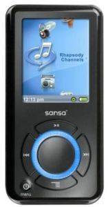SANDISK SANSA E260 RADIO 4GB BLACK SANDISK SANSA E260 RADIO 4GB BLACK