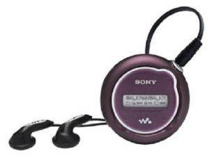 SONY MP3 PLAYER NW-E107/R 1GB BERRY
