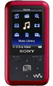SONY NWZ-S615FR FM 2GB RED