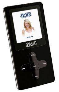 SWEEX BLACK PEARL MP3 PLAYER 2GB