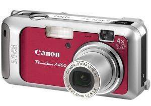 CANON POWERSHOT A460 RED CANON POWERSHOT A460 RED