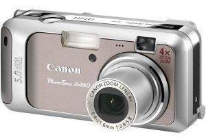 CANON POWERSHOT A460 SILVER CANON POWERSHOT A460 SILVER