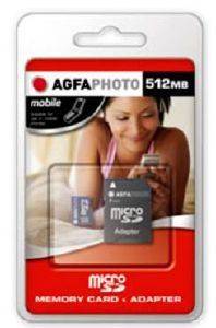 AGFAPHOTO MOBILE 512MB MICRO SECURE DIGITAL