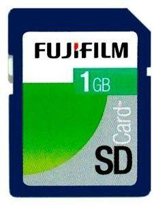 FUJI 1GB SECURE DIGITAL CARD