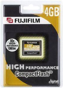 FUJI 4GB HIGH PERFORMANCE COMPACT FLASH CARD