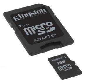 KINGSTON 1GB MICRO SECURE DIGITAL KINGSTON 1GB MICRO SECURE DIGITAL
