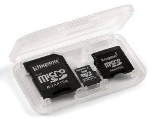 KINGSTON 1GB MICRO SECURE DIGITAL 2 ADAPTERS