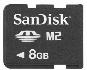 SANDISK 8GB MEMORY STICK MICRO M2