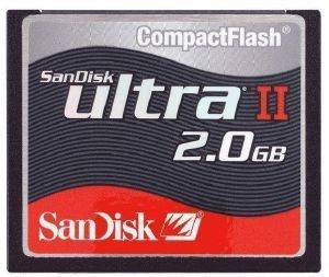 SANDISK ULTRA II 2GB COMPACT FLASH CARD