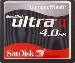 SANDISK ULTRA II 4GB COMPACT FLASH CARD