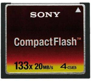 SONY COMPACT FLASH 133X 4GB SONY COMPACT FLASH 133X 4GB