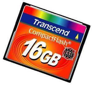 TRANSCEND COMPACT FLASH 16GB 133X