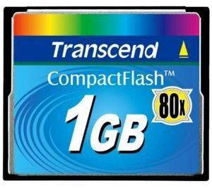 TRANSCEND COMPACT FLASH 1GB 80X ULTRA