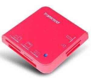 TRANSCEND TS-RDM5R M5 MULTI-CARD READER RED