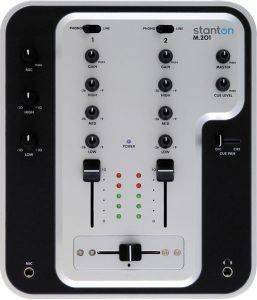 STANTON M-201 COMPACT 2-CHANNEL MIXER STANTON M-201 COMPACT 2-CHANNEL MIXER