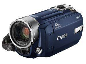 CANON FS100 FLASH MEMORY CAMCORDER SAPPHIRE BLUE