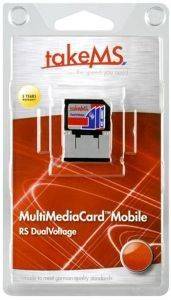 TAKEMS RS-MULTIMEDIA CARD DUAL VOLTAGE 2GB TAKEMS RS-MULTIMEDIA CARD DUAL VOLTAGE 2GB