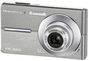 OLYMPUS FE-360 SILVER OLYMPUS FE-360 SILVER