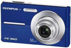 OLYMPUS FE-360 BLUE OLYMPUS FE-360 BLUE