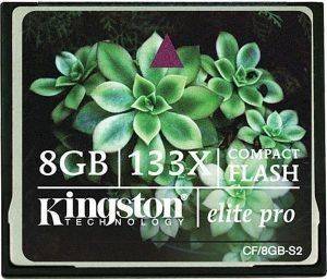 KINGSTON CF/8GB-S2 8GB COMPACT FLASH ELITE PRO