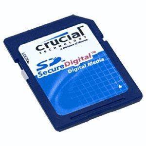 CRUCIAL 2GB SECURE DIGITAL CARD