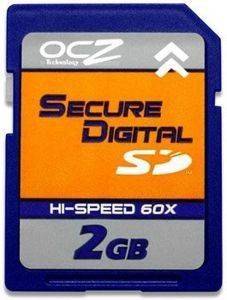 OCZ SECURE DIGITAL 2GB HIGH SPEED 60X