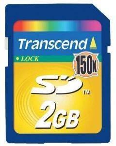 TRANSCEND SECURE DIGITAL 2GB 150X ULTRA TRANSCEND SECURE DIGITAL 2GB 150X ULTRA