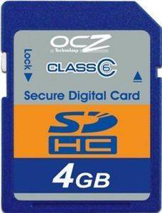 OCZ SECURE DIGITAL DUAL HC 4GB CLASS 6 OCZ SECURE DIGITAL DUAL HC 4GB CLASS 6
