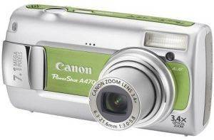 CANON POWERSHOT A470 GREEN