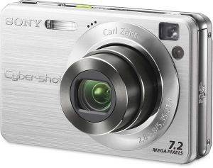 SONY CYBERSHOT DSC-W120S SILVER