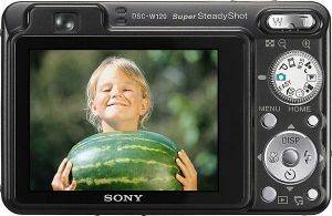 SONY CYBERSHOT DSC-W120B BLACK SONY CYBERSHOT DSC-W120B BLACK