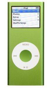 APPLE IPOD NANO GREEN 4GB APPLE IPOD NANO GREEN 4GB