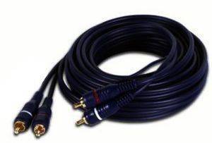 STEREO RCA CABLE M/M 2M