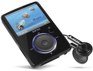 SANDISK SANSA FUZE FM 8GB BLACK SANDISK SANSA FUZE FM 8GB BLACK