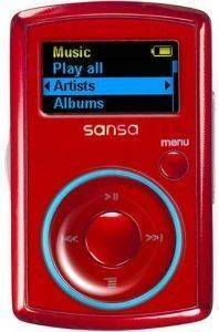 SANDISK SANSA CLIP 2GB RED SANDISK SANSA CLIP 2GB RED